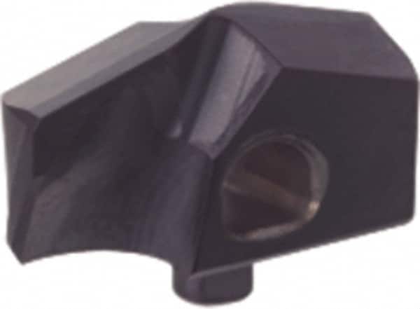 Guhring - Series 4111, 22mm Diam Grade K/P 145° Replaceable Drill Tip - Carbide, nano-A Finish, 220 Seat Size - Benchmark Tooling
