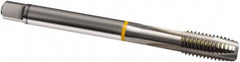 Guhring - M18x2.50 Metric, 4 Flute, Bright Finish, Cobalt Spiral Point Tap - Plug Chamfer, Right Hand Thread, 125mm OAL, 6H Class of Fit, Series 815 - Exact Industrial Supply