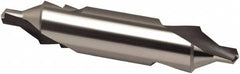 Combo Drill & Countersink: #13, 1/4″ Body Dia, High Speed Steel Bright (Polished) Finish, 3/32″ Point Dia, 2″ OAL, Right Hand Cut, Series 595