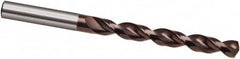 Guhring - 11/32" 130° Cobalt Jobber Drill - TiAlN Finish, Right Hand Cut, Parabolic Flute, 125mm OAL, Cone Relief Point - Benchmark Tooling