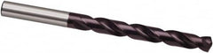 Guhring - 8.6mm 130° Cobalt Jobber Drill - FIREX Finish, Right Hand Cut, Spiral Flute, 125mm OAL, Cone Relief Point - Benchmark Tooling