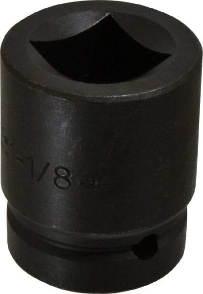 Proto - 1" Drive 1-1/8" Impact Socket - 4 Points, 2-1/2" OAL - Benchmark Tooling