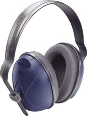 PRO-SAFE - Over the Head Blue Foam Cushion Earmuffs - 24 NRR Rating - Benchmark Tooling