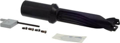 Allied Machine and Engineering - 26 to 28.57mm Diam, 3xD, 3-27/64" Max Depth, 1-1/4" Shank Diam, 7-11/32" OAL, Replaceable Tip Drill - Series 26 - Benchmark Tooling