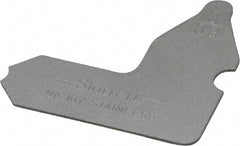 Starrett - 3/32 Inch Radius Gage - Satin Chrome Finish, Stainless Steel - Benchmark Tooling