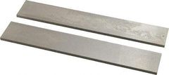 Starrett - 6" Long x 1" High x 1/8" Thick, Tool Steel Four Face Parallel - Sold as Matched Pair - Benchmark Tooling