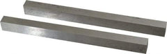 Starrett - 6" Long x 1/2" High x 3/8" Thick, Tool Steel Four Face Parallel - Sold as Matched Pair - Benchmark Tooling