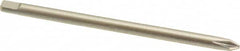 Starrett - #0 Phillips Point, 5/8" Blade Length Precision Blade Screwdriver - 3-3/4" OAL - Benchmark Tooling