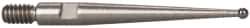 Starrett - 13/16 Inch Long, Carbide, Height Gage Contact Point - For Use with Starrett Height Gages - Benchmark Tooling