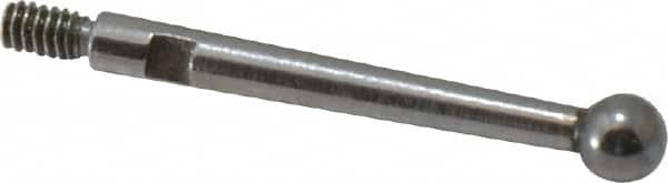 Starrett - 13/16 Inch Long, Carbide, Height Gage Contact Point - For Use with Starrett Height Gages - Benchmark Tooling