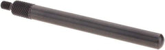 Starrett - #4-48, 13/64" Ball Diam, Carbide Radius Contact Point - 2" Contact Point Length, Use with 650 & 651 Back Plunger Dial Indicators, AGD Dial Indicators - Benchmark Tooling