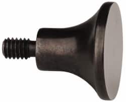 Starrett - #4-48, 13/64" Ball Diam, Steel Contact Point - 3/8" Contact Point Length, Use with AGD Dial Indicators - Benchmark Tooling