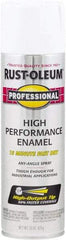 Rust-Oleum - White, Gloss, Rust Proof Enamel Spray Paint - 14 Sq Ft per Can, 15 oz Container, Use on Multipurpose - Benchmark Tooling