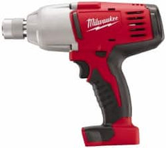 Milwaukee Tool - 7/16" Drive 18 Volt Pistol Grip Cordless Impact Wrench & Ratchet - 0 to 1,900 RPM, 0 to 2,200 BPM, 350 Ft/Lb Torque, Lithium-Ion Batteries Not Included - Benchmark Tooling