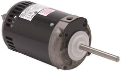 US Motors - 1 hp, OPAO Enclosure, Auto Thermal Protection, 1,075 RPM, 208-230/460 Volt, 60 Hz, Industrial Electric AC/DC Motor - Size 56 Frame, Hub/Stud Mount, 1 Speed, Ball Bearings, 5.8-5.4/2.7 Full Load Amps, B Class Insulation, CCW Lead End Rev - Benchmark Tooling