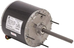 US Motors - 1/2 hp, OAO Enclosure, Auto Thermal Protection, 825 RPM, 208/230 Volt, 60 Hz, Single Phase Permanent Split Capacitor (PSC) Motor - Size 56Z Frame, Stud/Band Mount, 1 Speed, Ball Bearings, 3.6 Full Load Amps, B Class Insulation, Reversible - Benchmark Tooling