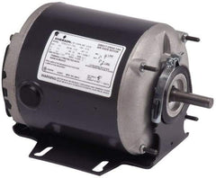 US Motors - 1/4 hp, TEAO Enclosure, Auto Thermal Protection, 1,725 RPM, 115 Volt, 60 Hz, Single Phase Split Phase Motor - Size 48Y Frame, Cradle Mount, 1 Speed, Ball Bearings, 4.8 Full Load Amps, B Class Insulation, Reversible - Benchmark Tooling