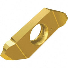 Iscar - SCI22 MT Grade IC1008, External Partial Profile 60° Threading Insert - 0.9 to 1.7mm & 15 to 28 TPI Ext Pitch, Left Hand Insert, TiAlN/TiN Finish, Carbide - Benchmark Tooling