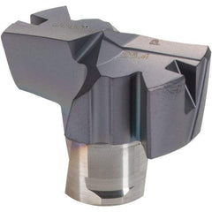 Iscar - Series FCP, 25.4mm Diam Grade IC908 Replaceable Drill Tip - Carbide, TiAlN/TiN Finish, 25 Seat Size - Benchmark Tooling