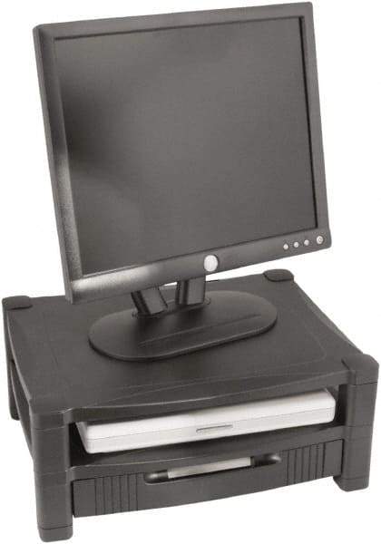 Kantek - Silver Two Level Stand - Use with Laptop, Monitor - Benchmark Tooling