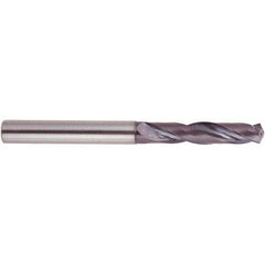 National Twist Drill - 3.2mm 140° Solid Carbide Jobber Drill - Benchmark Tooling