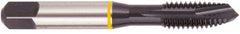 Regal Cutting Tools - 1-3/8 - 6 UNC, 4 Flute, Oxide Finish, Vanadium High Speed Steel Spiral Point Tap - Plug Chamfer, Right Hand Thread, 6-1/16" OAL, 1.108" Shank Diam, 2B Class of Fit, Series Triple Crown - Exact Industrial Supply