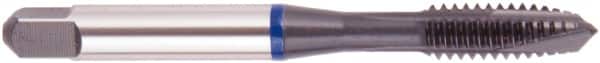 Regal Cutting Tools - 1-1/2 - 6 UNC, 4 Flute, Oxide Finish, Vanadium High Speed Steel Spiral Point Tap - Plug Chamfer, Right Hand Thread, 6-3/8" OAL, 1.233" Shank Diam, 3B Class of Fit, Series Triple Crown - Exact Industrial Supply