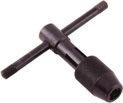 Regal Cutting Tools - #12 to 1/2" Tap Capacity, T Handle Tap Wrench - 3-5/8" Overall Length - Benchmark Tooling