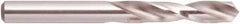 National Twist Drill - 5/8" 118° Spiral Flute High Speed Steel Screw Machine Drill Bit - Bright Finish, Right Hand Cut, 2-3/4" Flute Length, 4-1/4" OAL, Straight Shank - Benchmark Tooling