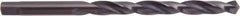 National Twist Drill - 29/64" 118° High Speed Steel Jobber Drill - Oxide Finish, Right Hand Cut, Spiral Flute, Tanged Shank, 5-5/8" OAL - Benchmark Tooling