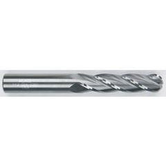 3/16" Dia. - 2-1/2" OAL - Solid CBD - Bright - Ball Nose SE EM - 4 FL - Benchmark Tooling