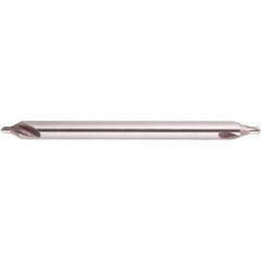 National Twist Drill - #8 Plain Cut 60° Incl Angle High Speed Steel Combo Drill & Countersink - Benchmark Tooling