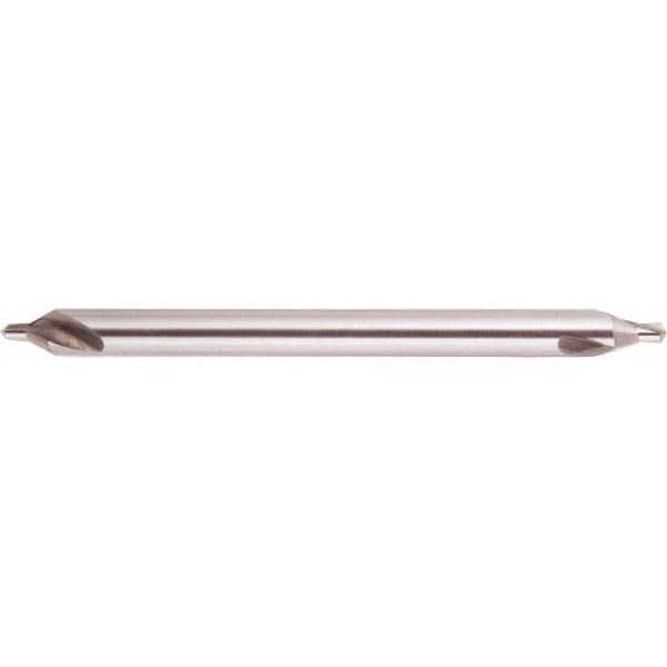 National Twist Drill - #6 Plain Cut 60° Incl Angle High Speed Steel Combo Drill & Countersink - Benchmark Tooling