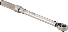 CDI - 3/8" Drive Micrometer Torque Wrench - 14.1 N/m to 82 N/m Torque, 16" OAL, 0.6 N/m Graduation, Pear Head - Benchmark Tooling