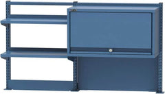 Lista - Steel Workbench & Workstation Riser Combination - 30" High, Use with 60" Long Workbenches - Benchmark Tooling