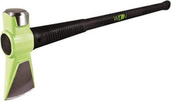 Wilton - 8 Lb Head, 36" Long Splitting Maul - Steel Head, Steel Handle with Grip - Benchmark Tooling