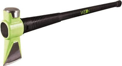 Wilton - 8 Lb Head, 36" Long Splitting Maul - Steel Head, Steel Handle with Grip - Benchmark Tooling