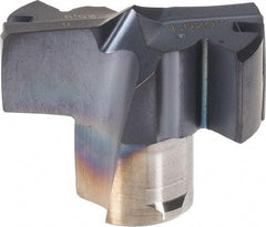 Iscar - Series FCP, 25.91mm Diam Grade IC908 Replaceable Drill Tip - Carbide, TiAlN/TiN Finish, 25 Seat Size - Benchmark Tooling