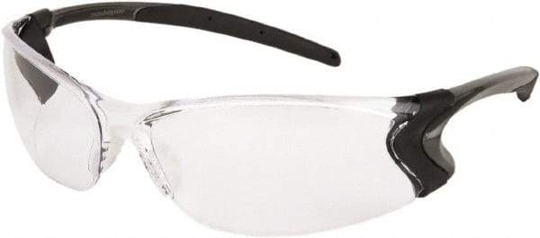 MCR Safety - Safety Glasses - CLR A/F LENS METAL FRM BACKDRAFT FRAMELESS GLS - Benchmark Tooling