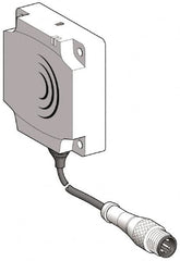 Telemecanique Sensors - NPN, PNP, 40 to 60mm Detection, Flat, Inductive Proximity Sensor - 2 Wires, IP67, 24 to 240 VAC/VDC, 80mm Wide - Benchmark Tooling