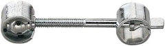 Knape & Vogt - 10-1/2" Long x 6-1/4" Wide, Steel, Tite Joint Fastener, Brace - Zinc Plated - Benchmark Tooling