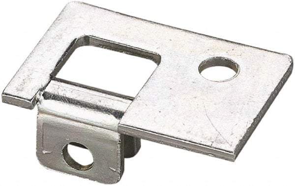 Knape & Vogt - Anachrome Steel Coated, Shelf Support Bracket - 4.630" Long, 3" Wide - Benchmark Tooling