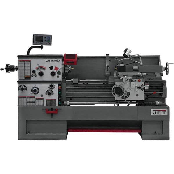 Jet - Bench, Engine & Toolroom Lathes Machine Type: Large Spindle Bore Spindle Speed Control: Geared Head - Benchmark Tooling