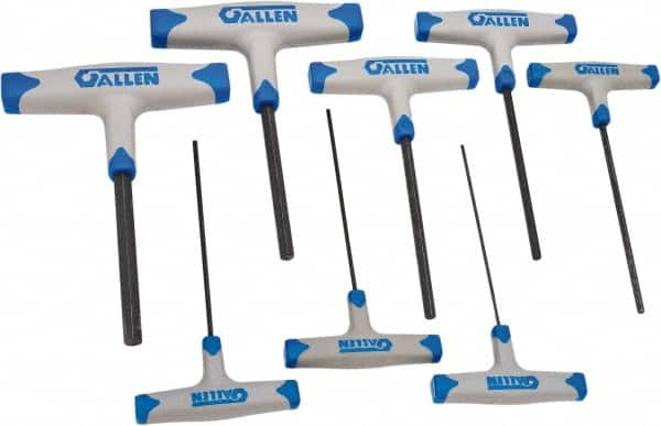Allen - 8 Piece T-Handle Hex Key Set - Benchmark Tooling