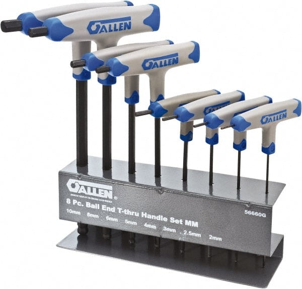 Allen - 8 Piece T-Handle Hex Key Set - Benchmark Tooling