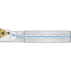 0.605″ Min Bore, Left Hand A08K STFCL 2 Indexable Boring Bar 1/2″ Shank Diam, Uses 50-1300, A08K STFCL 2 Inserts, Through Coolant