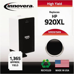 innovera - Black Inkjet Printer Cartridge - Use with HP Officejet 6000, 6000 Wireless, 6500, 6500 Wireless, Officejet Wide Format 7500A - Benchmark Tooling