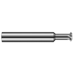 Harvey Tool - 5/8° 5/8" Cut Diam, 0.2075" Cut Width, 5/8" Shank, Solid Carbide Double-Angle Cutter - Exact Industrial Supply