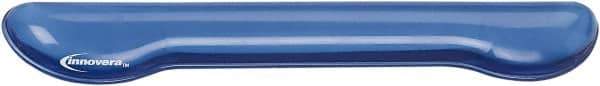 innovera - 2-7/8" x 18-1/4" x 1-1/4" Blue Keyboard Wrist Rest - Use with Keyboard - Benchmark Tooling