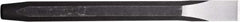 Paramount - 12" OAL x 1/2" Blade Width Cold Chisel - 1/2" Tip, 7/16" Stock, Steel Handle - Benchmark Tooling